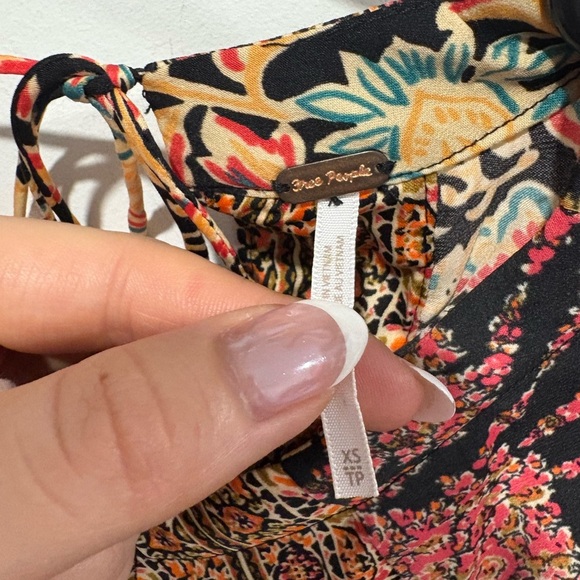 NWOT- FREE PEOPLE- STEVIE TUNIC TOP- BLOUSE- XS - Picture 7 of 13